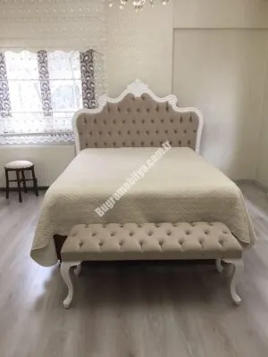 Country Yatak Başlığı + Puf
