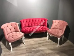 Retro 3lü Berjer Takımı