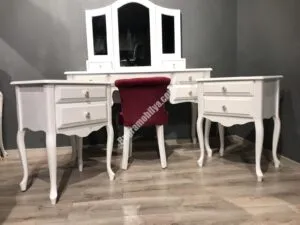 5 ÇEKMECE MAKYAJ MASA KOMİDİN SET