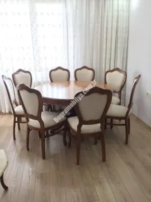 Yuvarlak Baba Masa Takım