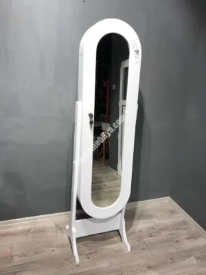 OVEL TAKI DOLABI BEYAZ