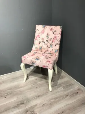 RUSTİK DÜNYA SANDALYE ÇİÇEKLİ