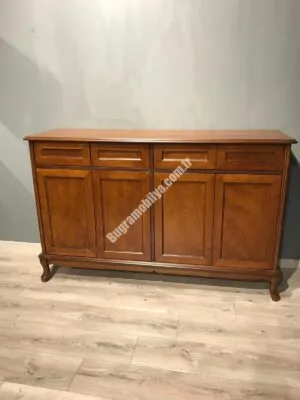 150CM 4 KAPILI CEVİZ KONSOL