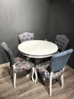 EKO YUVARLAK BABA AYAK MASA MUDO SANDALYE