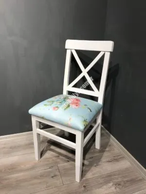 ÇARPI SANDALYE ÇİÇEKLİ