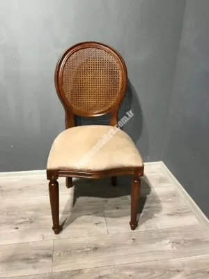 TORNALI HASIRLI SANDALYE