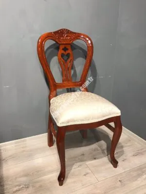 KONTRALI OYMALI LÜKENS SANDALYE