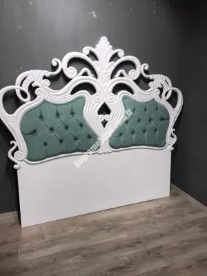 AĞIR OYMALI BAŞLIK BEYAZ