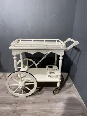 SERVİS SEHPASI EKRU