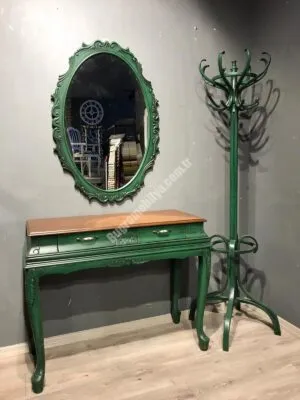 BOMBE OYMALI DRESUAR YEŞİL TONETLİ