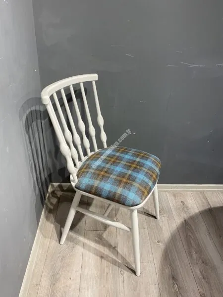 DAMLA SANDALYE DÖŞEMELİ BEYAZ