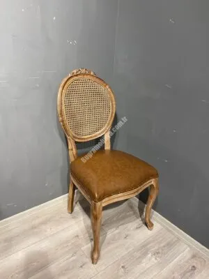 HASIRLI LÜKENS MADALYON SANDALYE