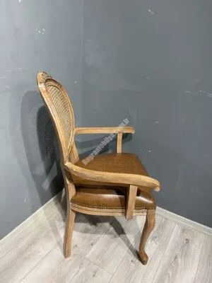 HASIRLI LÜKENS MADALYON SANDALYE KOLLU