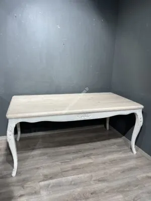 COUNTRY ÇİÇEKLİ LADİN MASA MEŞE