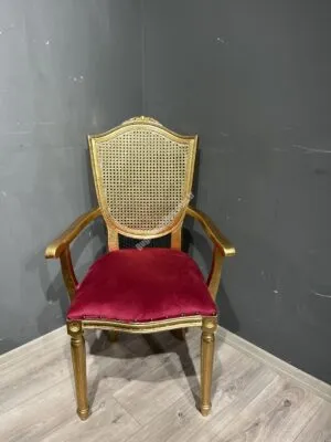 KUPA HASIRLI KOLLU SANDALYE VARAK