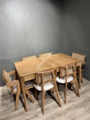 LOFT MASA ZİON  LUNA SANDALYE TAKIM MUDO