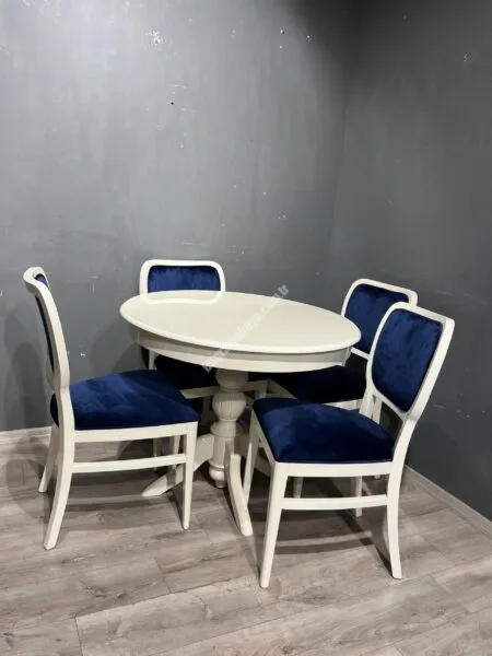 90LIK BABA MASA LOFT SANDALYE TAKIM EKRU