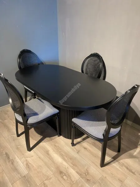 T Masa 170lik Madalyon Sandalye Takım