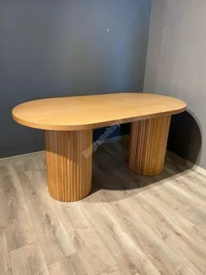 TT Masa 170lik Çift Ayak Naturel