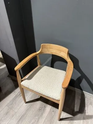 Black Sandalye Naturel