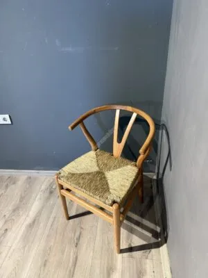 Danish  Dogal Örgülü Sandalye Naturel