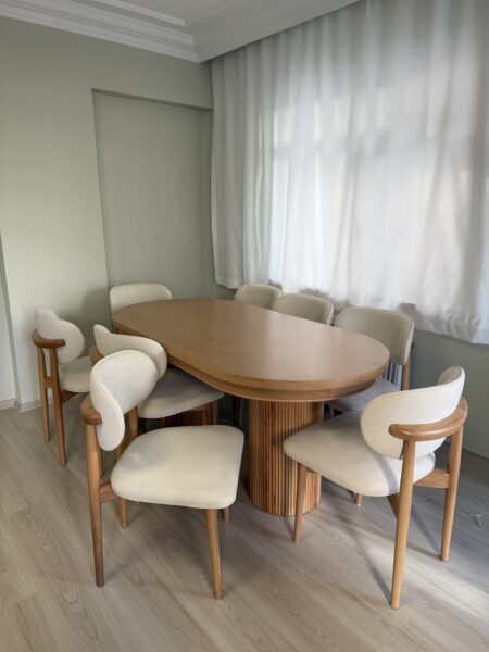 Ptt Masa Açılır Polo Sandalye Takım Naturel