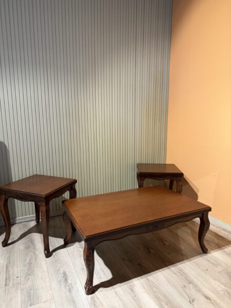 Country Orta Sehpa Takımı Ceviz