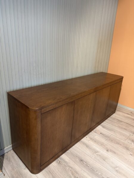 Ovel Meşe Ceviz Konsol